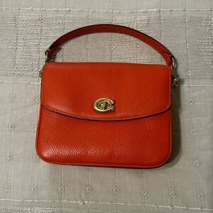 Coach Cassie Crossbody 19 in orange